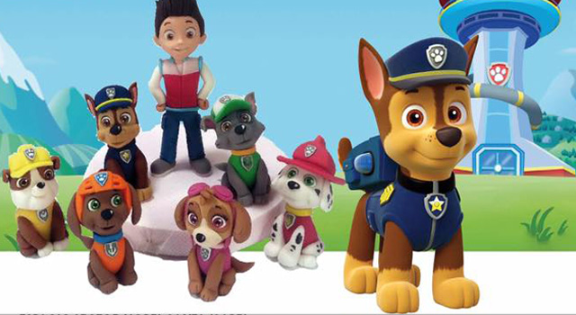 Taller de Modelado Chase. Paw Patrol. En librería Nobel Santa Isabel